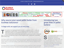 Tablet Screenshot of ecoheatsolutions.com